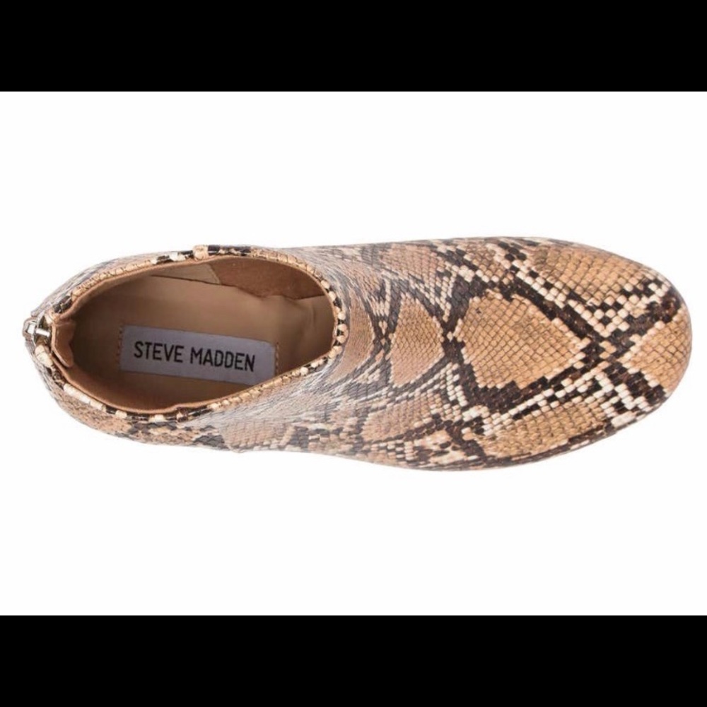Steve Madden - Block Heel Boot- Snake - image 5